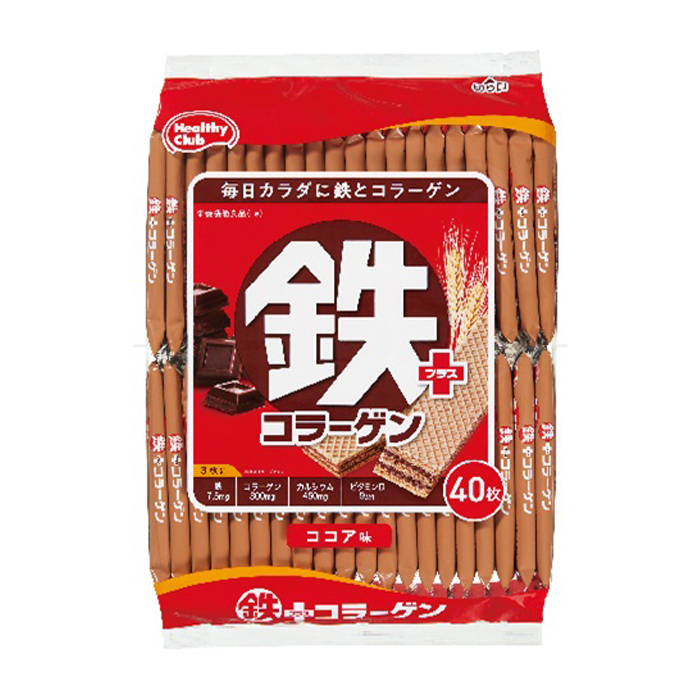 鉄プラスコラーゲンウェハース　