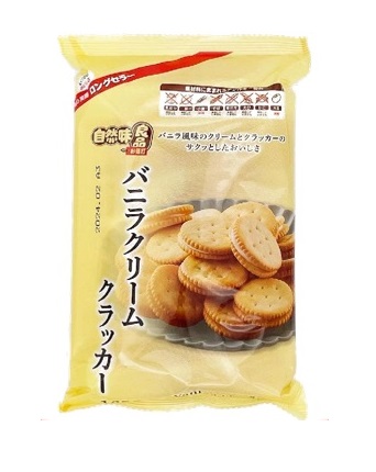 自然味良品　65ｇバニラクリームクラッカー