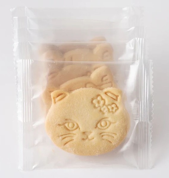 DADACA こねこのこねこねクッキー バター5枚入りLove
