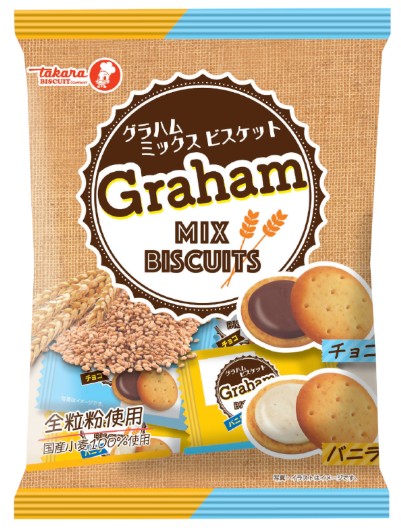 宝製菓 117gグラハムミックスビスケット