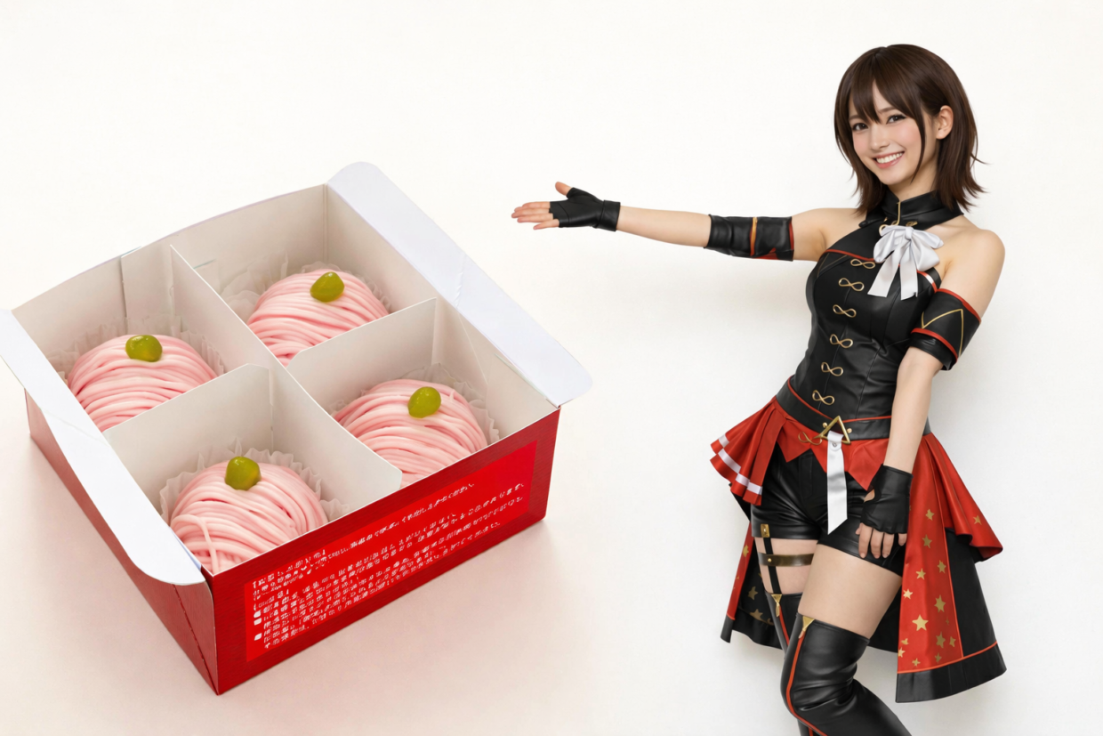 2026年4月までの期間限定！！(4個セットで発送）五洋食品 🌸桜モンブラン🌸