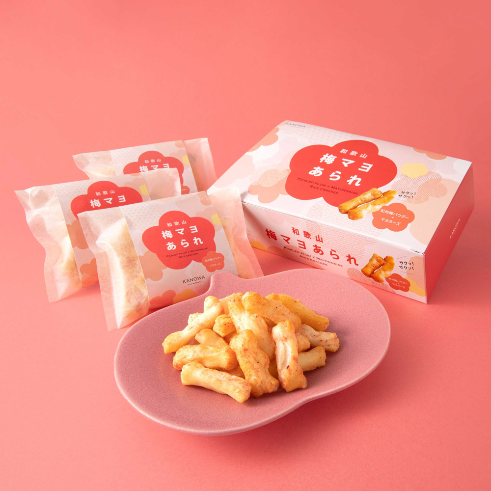 コンフォート 梅マヨあられ 12g×４袋