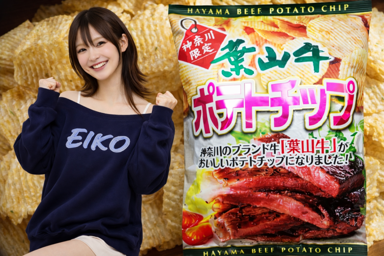 圧倒的な高級感と至福の脂の甘み！葉山牛ポテトチップス★