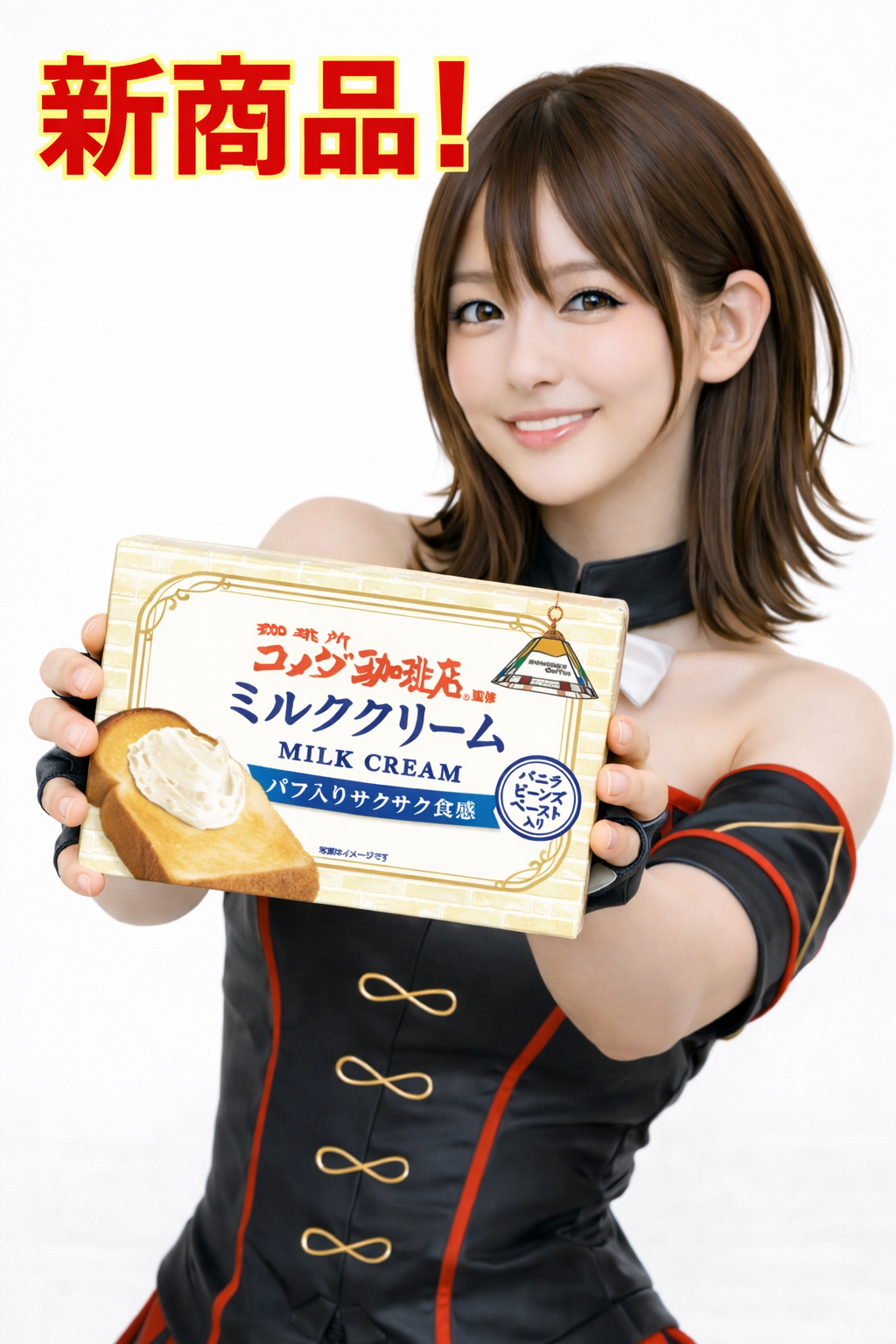 塗って焼くだけでサクッ、トロ〜リ。コメダ監修の絶品スプレッド🍞