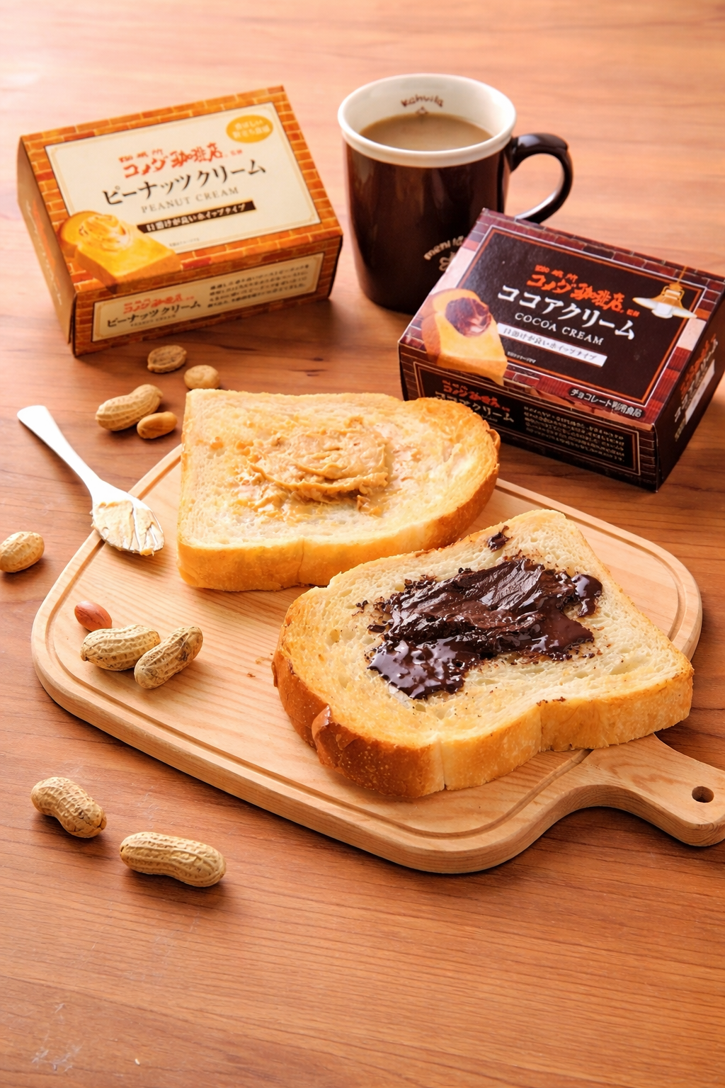 塗って焼くだけでサクッ、トロ〜リ。コメダ監修の絶品スプレッド🍞