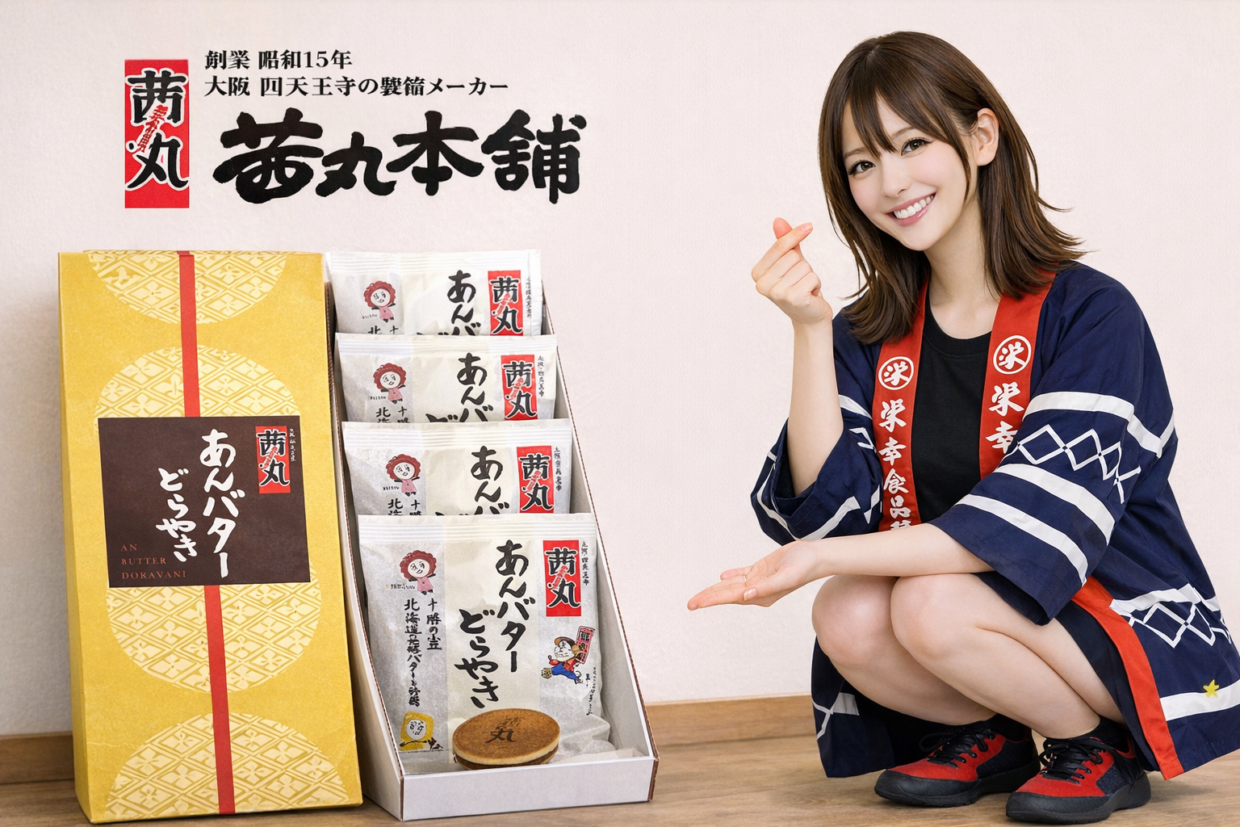 極上の背徳感。茜丸のあんバターどらやき5個入り