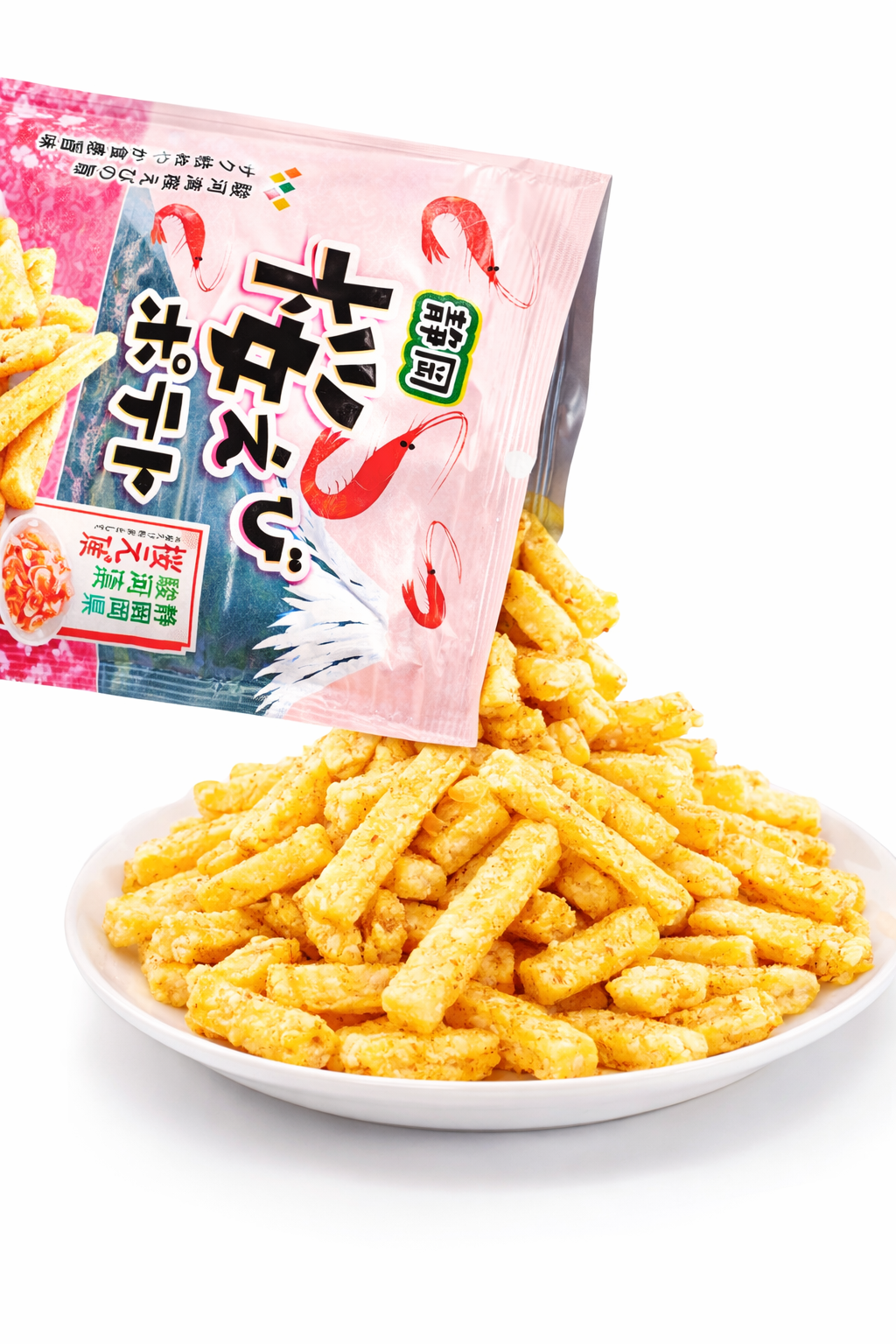 ひと口で、春が咲く。桜えびの旨みが、ギュッ！桜えびポテト🦐