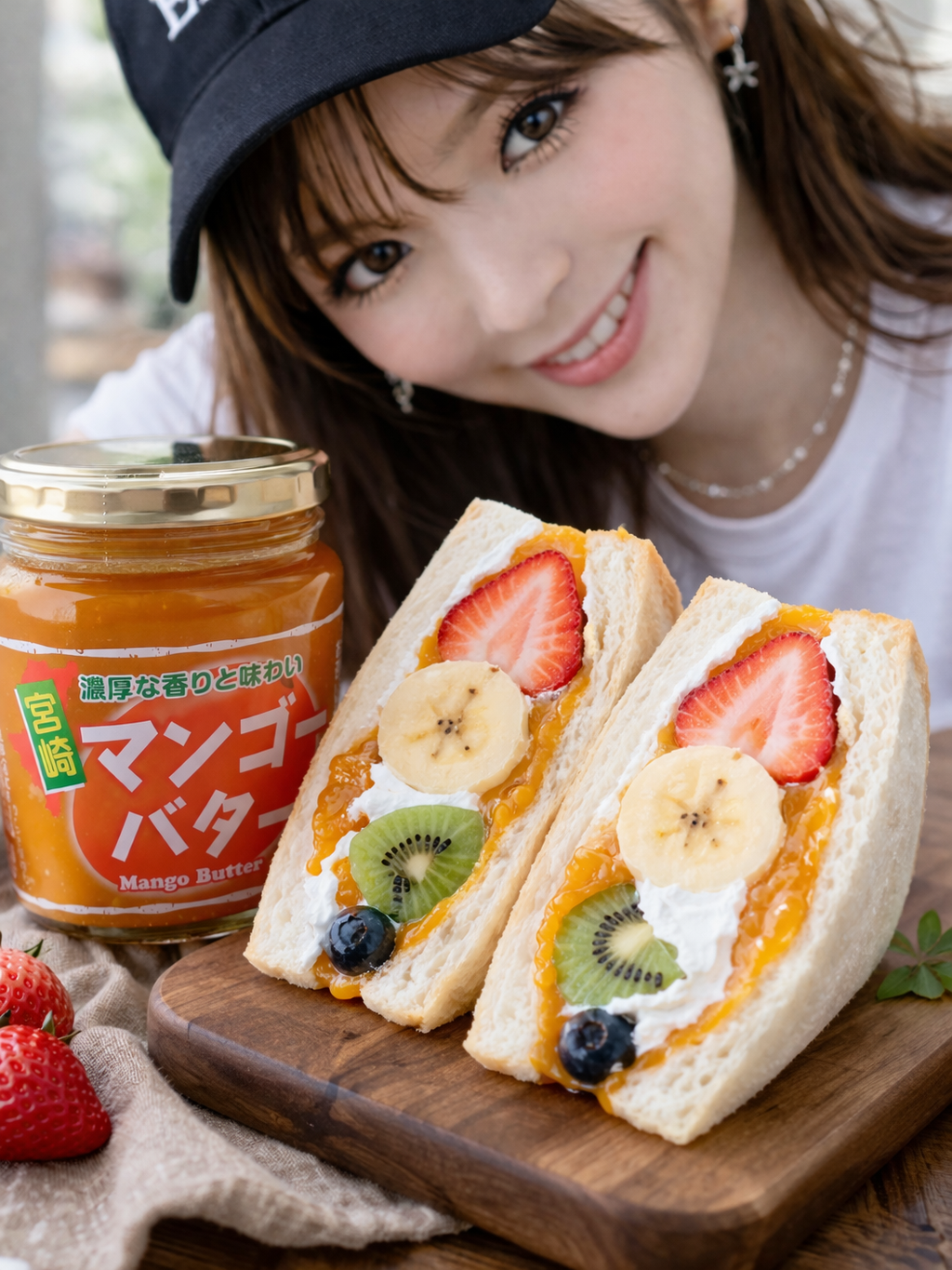 食べる、完熟マンゴー♪ユタカ商会 宮崎マンゴーバター🍞