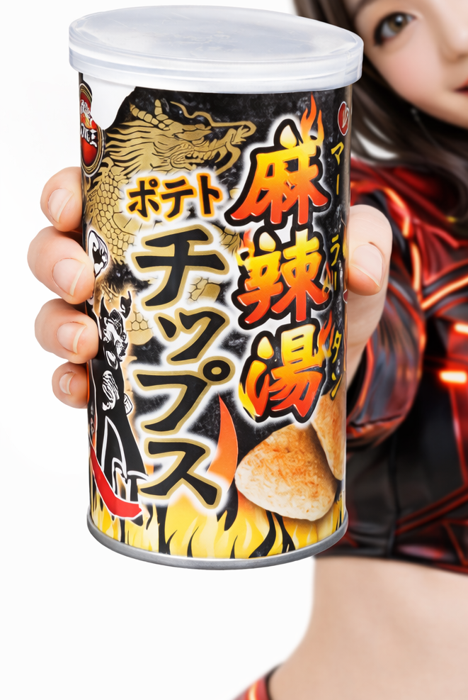 めっちゃ辛い！四川料理しびれ王 麻辣湯ポテトチップス🔥