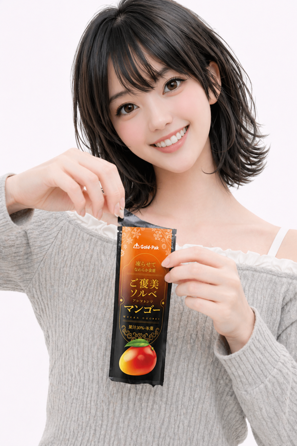 果実の風味そのまま★ゴールドパックご褒美ソルベ♡