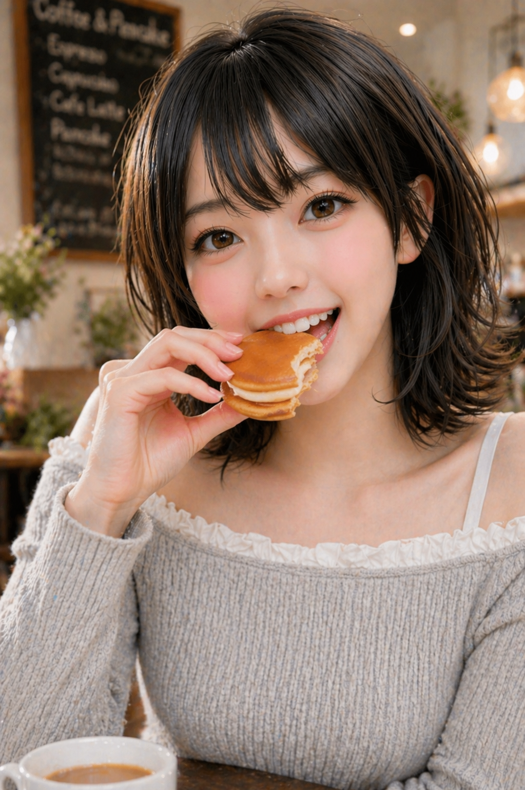 ショウエイ★メープルクリームパンケーキ6個入