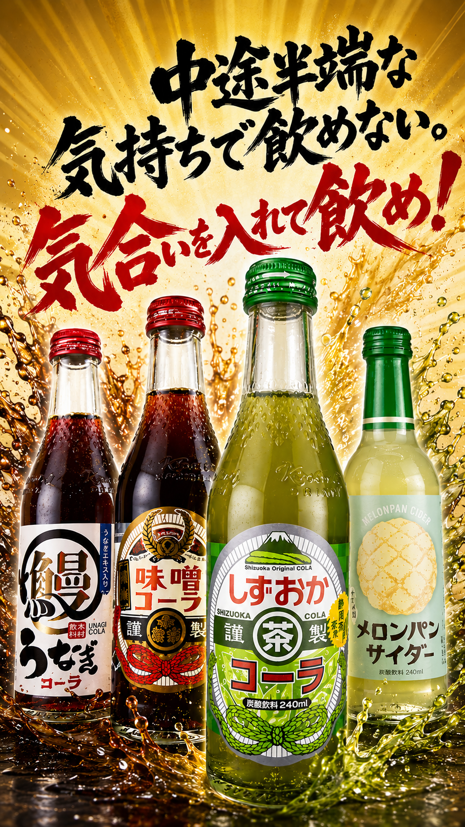 変わり種！？木村飲料のコーラ＆サイダー🍹