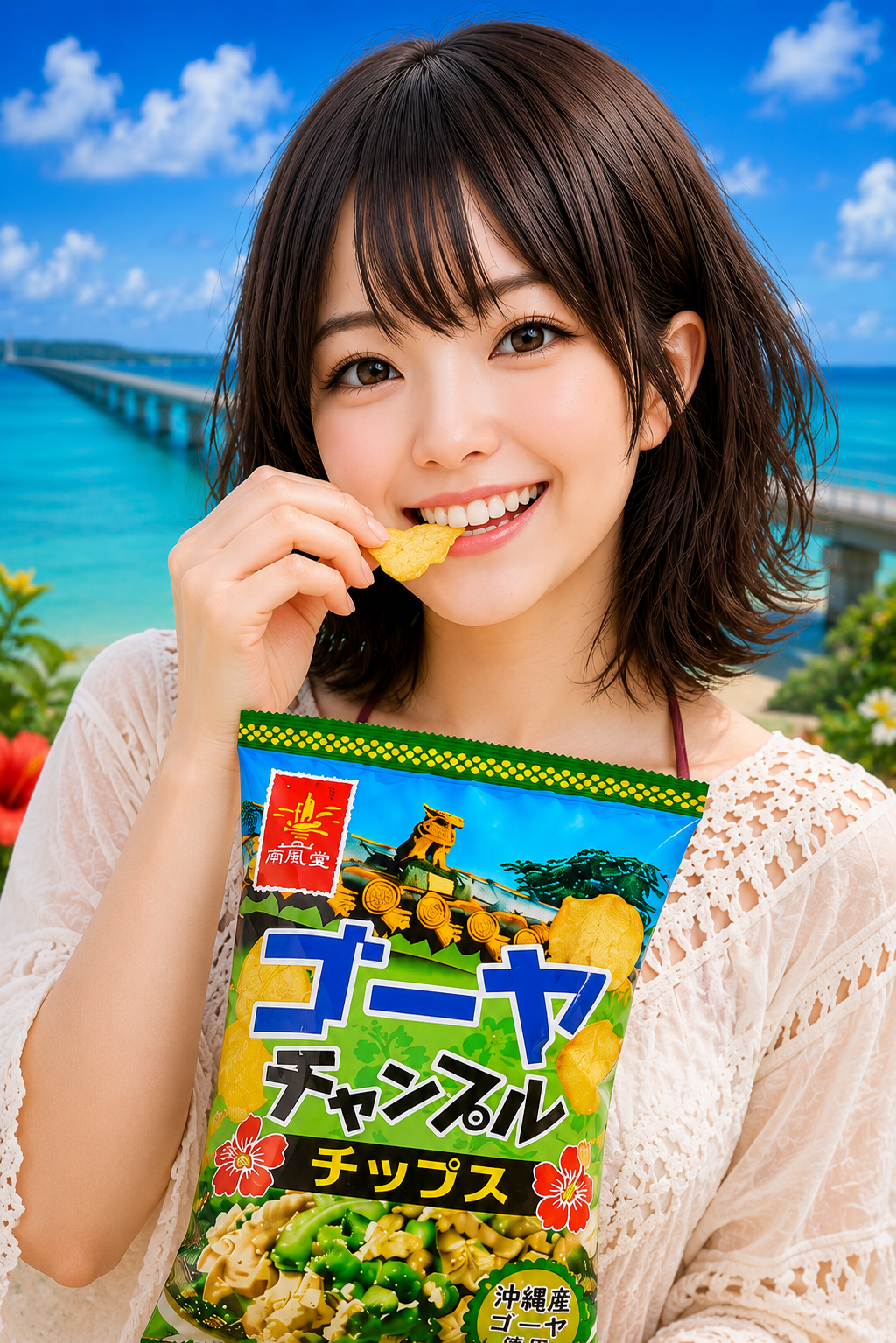 沖縄土産の定番★ご当地せんべい＆チップス