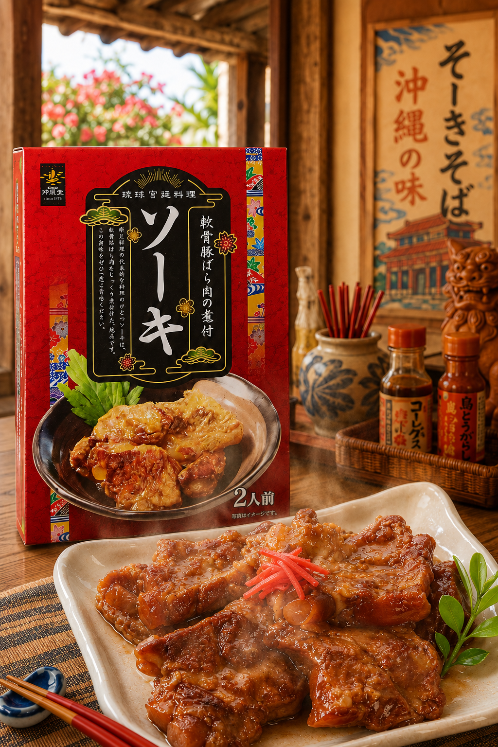 沖縄南風堂★ラフティー角煮＆新ソーキ♪