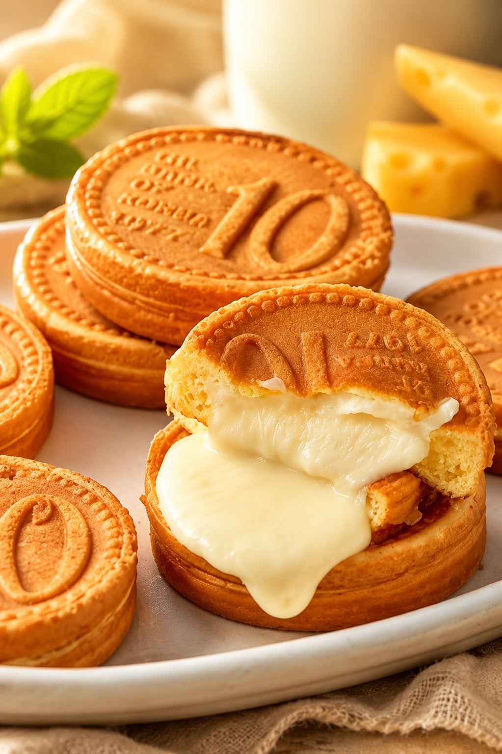 のびーーるチーズが話題★10ウォンパン🍞