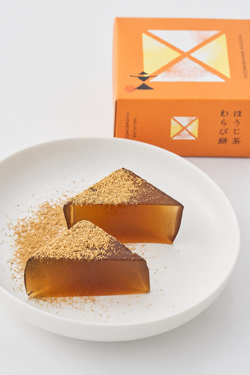 文の助茶屋🍵わらび餅　4種詰合せ（わらび・抹茶・和三盆・ほうじ茶）