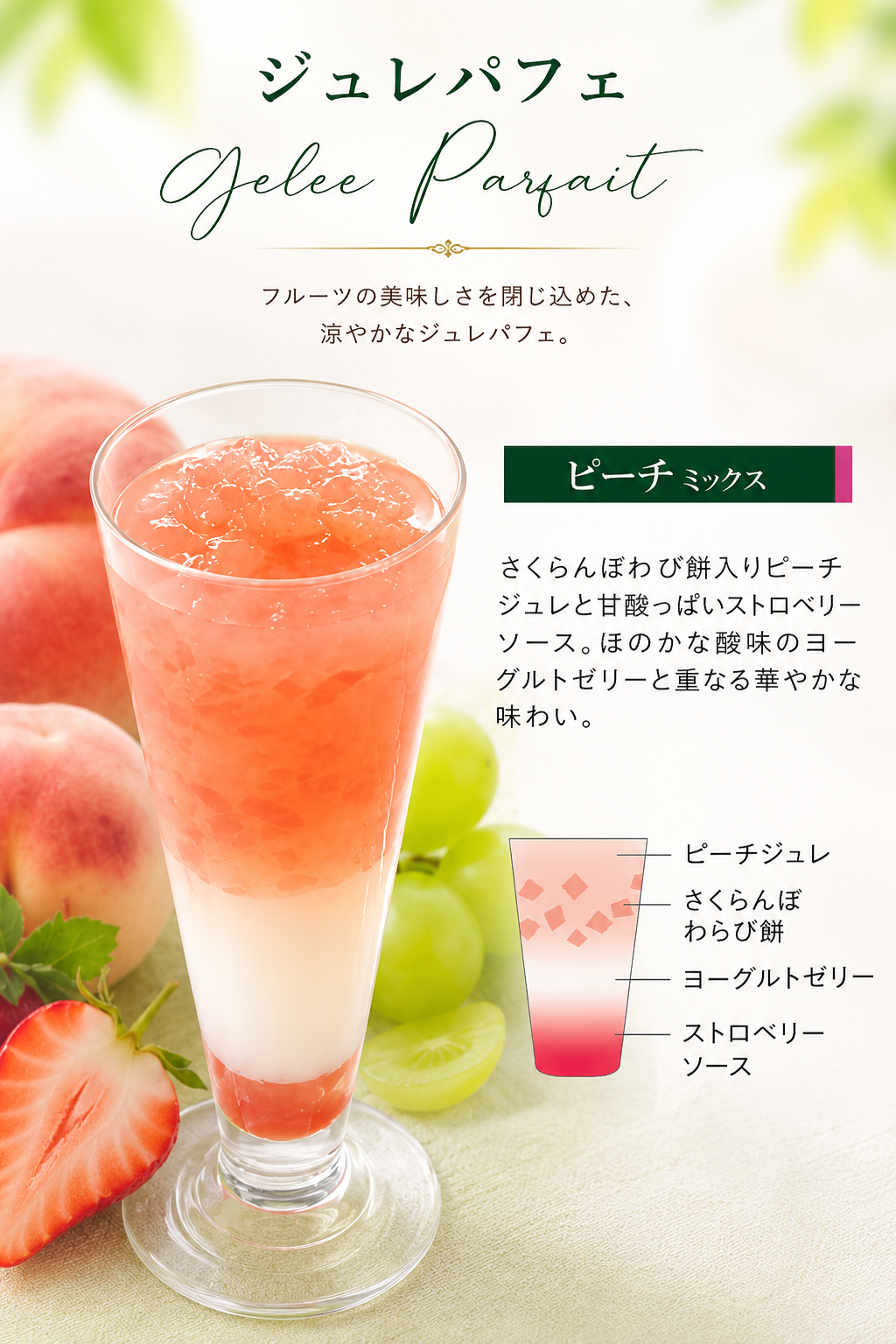 中島大祥堂🍸ジュレパフェ★