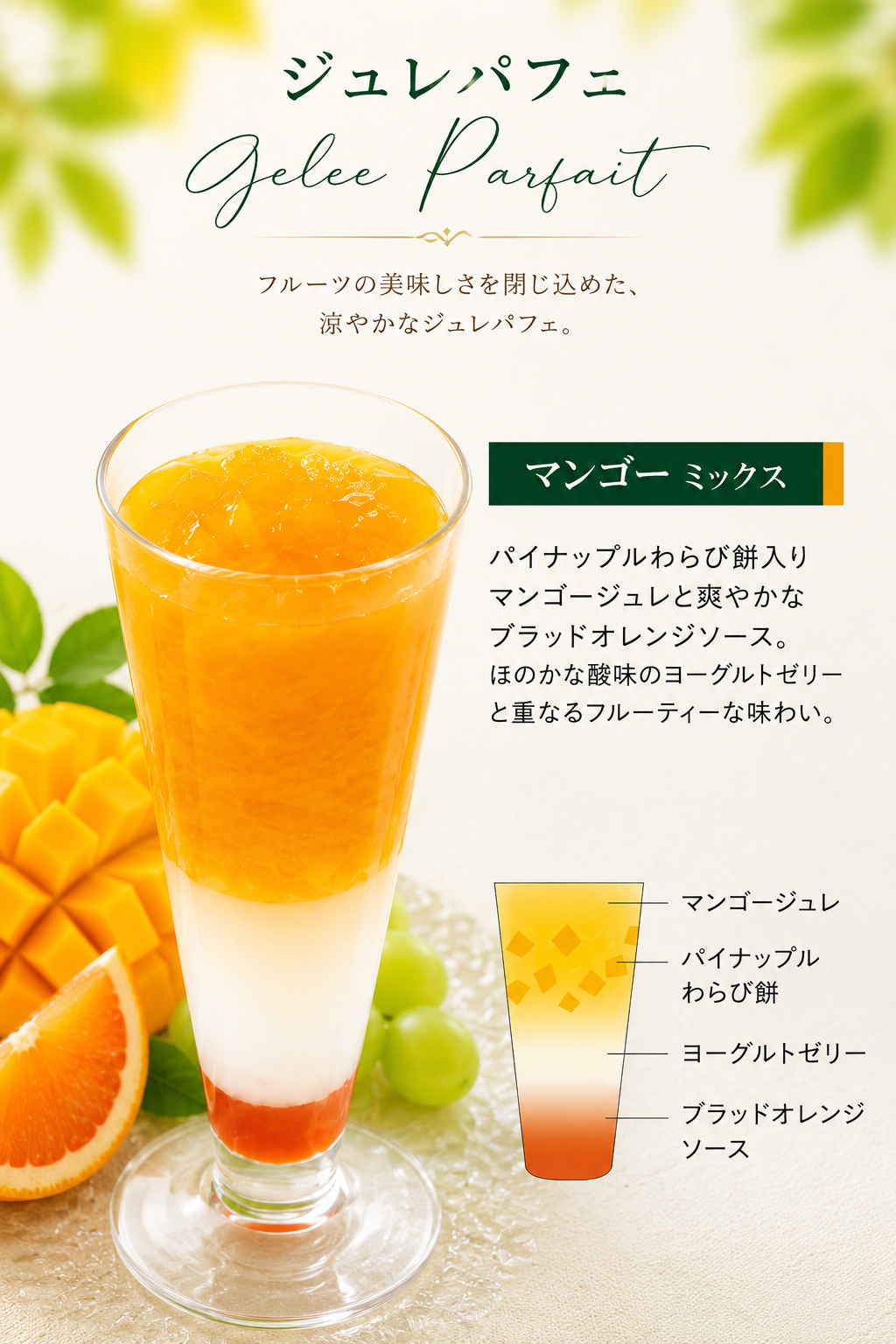 中島大祥堂🍸ジュレパフェ★