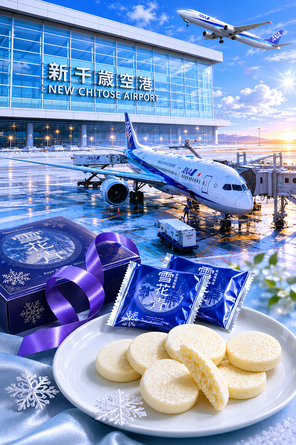とろけるクッキー🍪青華堂 雪花青3種アソート