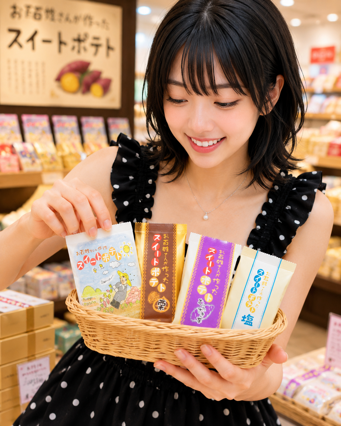 さつまいもの美味しさそのまま♡丁井のお百姓さんが作ったスイートポテト♬